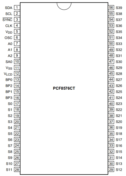 PCF8576CTT 1,118